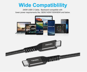 240W USB C Cable